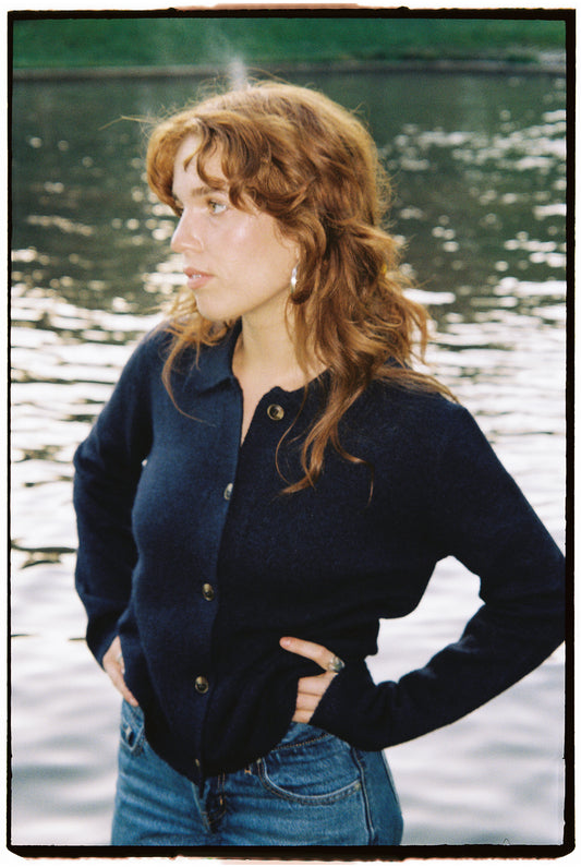 The Brooklyn Cardigan | Navy