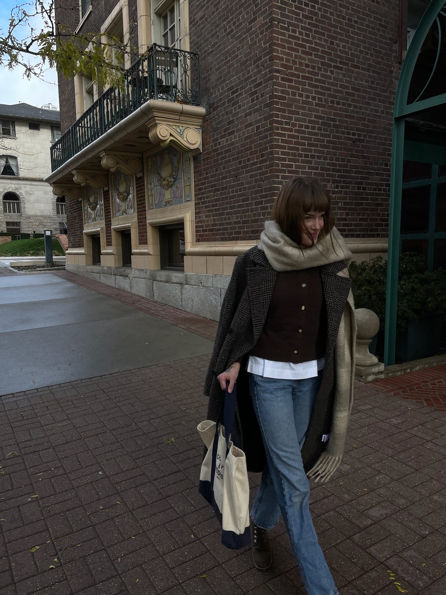 The Lillie Cardigan | Lightweight Cropped Cardigan (Brown)