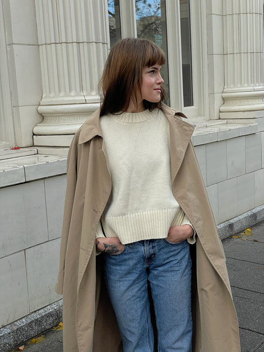 The Lyss Sweater | Cream