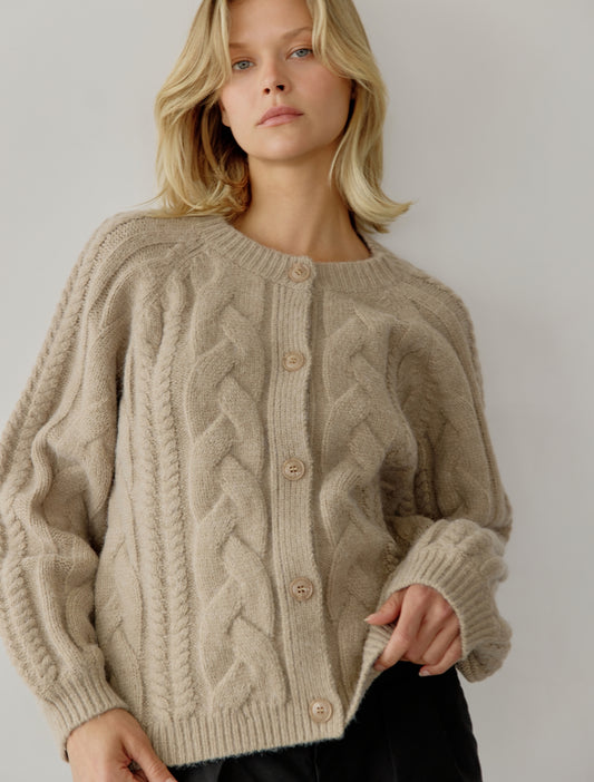 The Grace Cardigan | Oatmeal