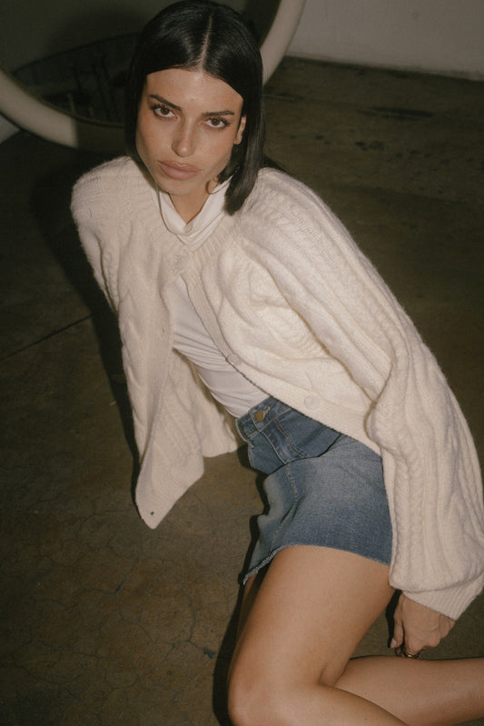 The Grace Cardigan | Cream