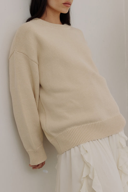 The Holly Sweater | Natural