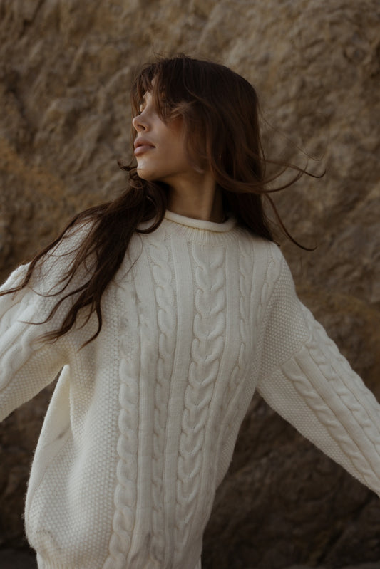 The Gail Sweater | Cream